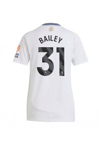 Aston Villa Leon Bailey #31 Fotballdrakt Borte Klær Dame 2024-25 Korte ermer